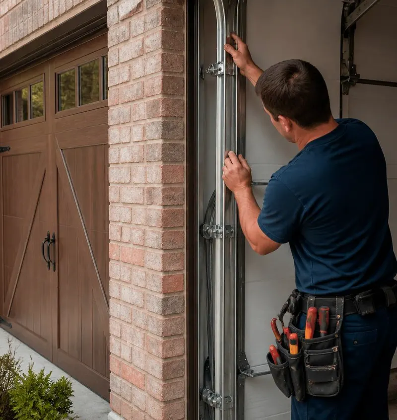 Off Track Door Repair in Belleair Beach